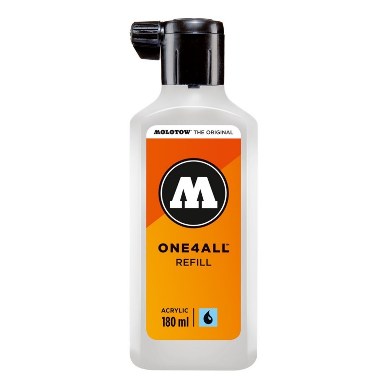Akrylový inkoust MOLOTOW Refill Ink pro One4All 180ml, signal white