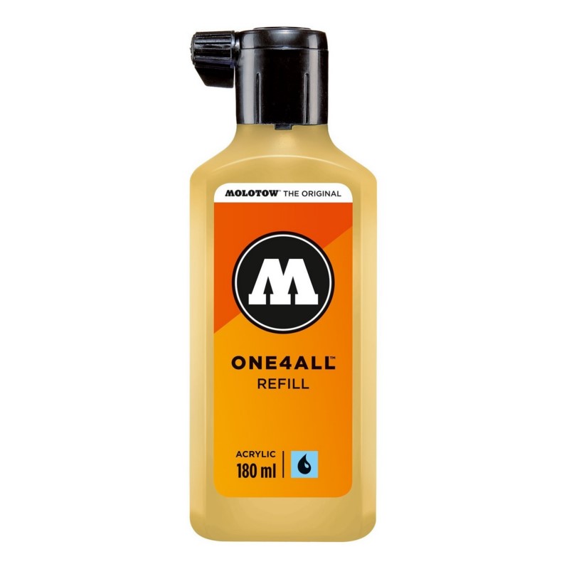 Akrylový inkoust MOLOTOW Refill Ink pro One4All 180ml, pastel vanilla