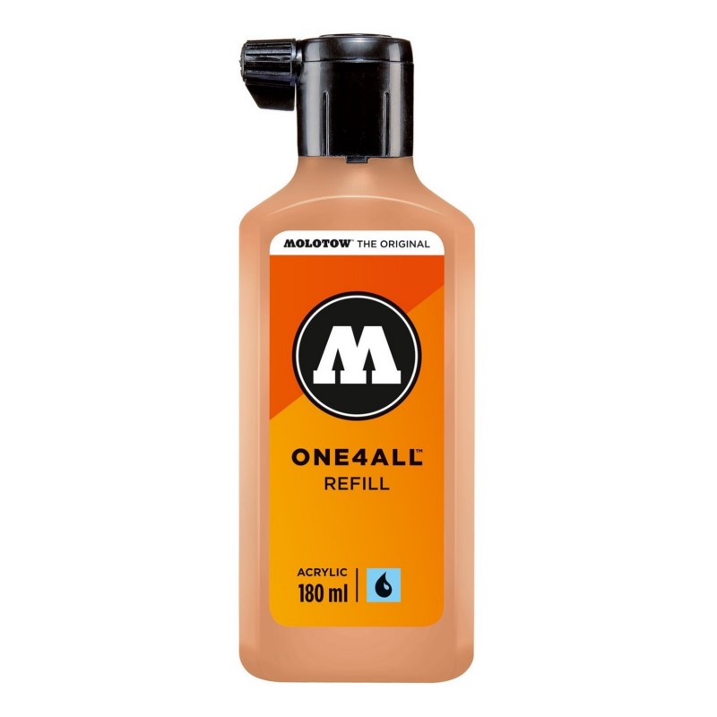 Akrylový inkoust MOLOTOW Refill Ink pro One4All 180ml, pastel peach