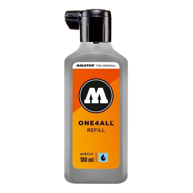 Akrylový inkoust MOLOTOW Refill Ink pro One4All 180ml, pastel cool grey