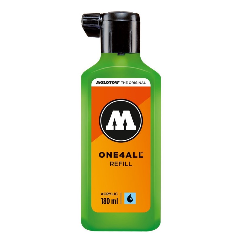 Akrylový inkoust MOLOTOW Refill Ink pro One4All 180ml, universe green