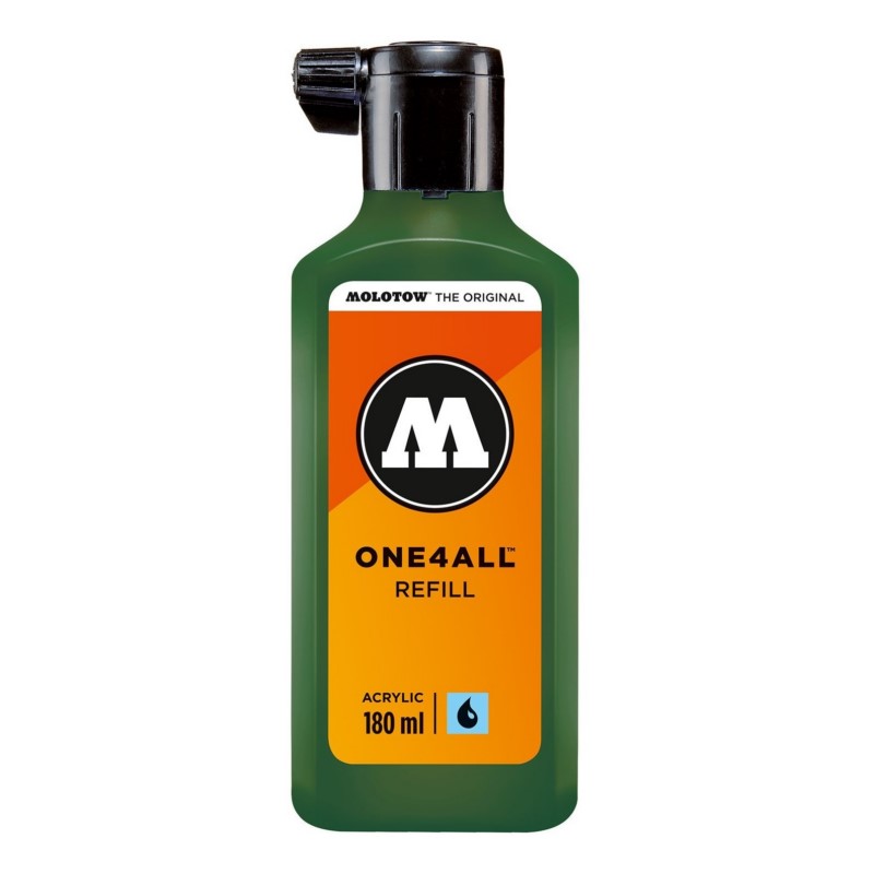 Akrylový inkoust MOLOTOW Refill Ink pro One4All 180ml, future green