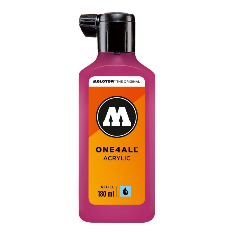 Akrylový inkoust MOLOTOW Refill Ink pro One4All 180ml, fuchsia pink