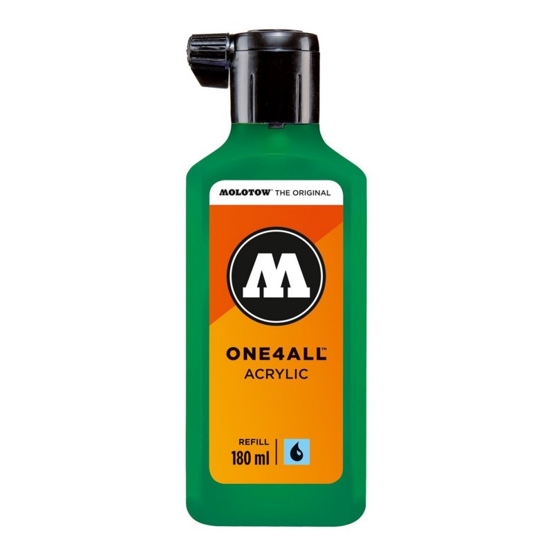 Akrylový inkoust MOLOTOW Refill Ink pro One4All 180ml, turquoise