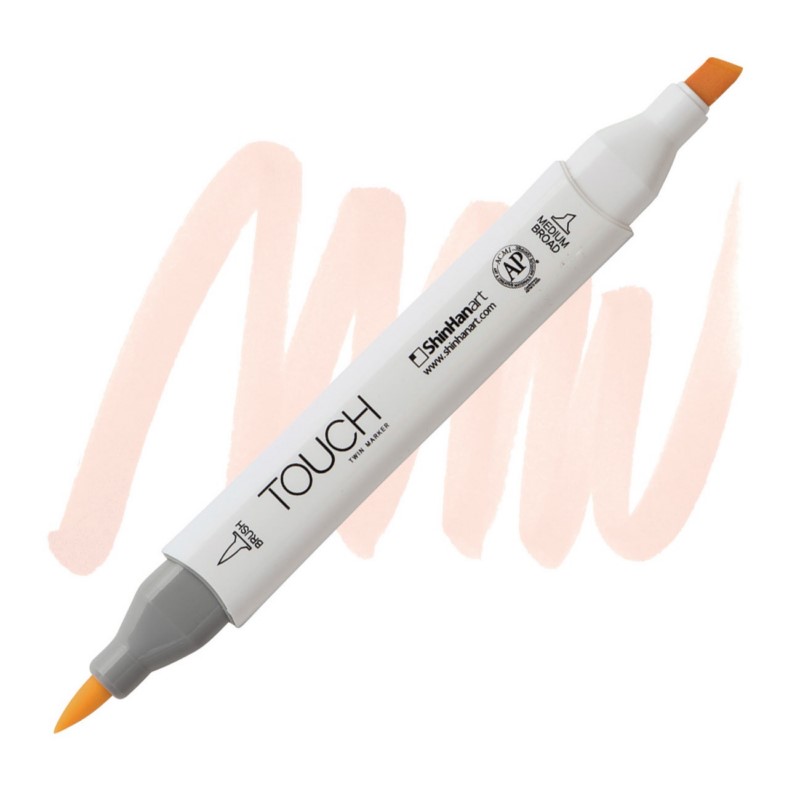 Lihová fixa TOUCH oboustranná Brush & Chisel, YR142 Pale cream