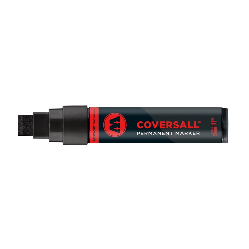 Lihová fixa MOLOTOW Masterpiece CoversAll 15mm XL, černá