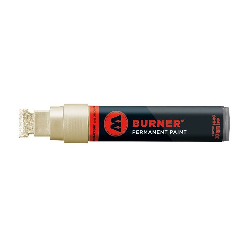 Lihová fixa MOLOTOW Masterpiece Burner 20mm, zlatá