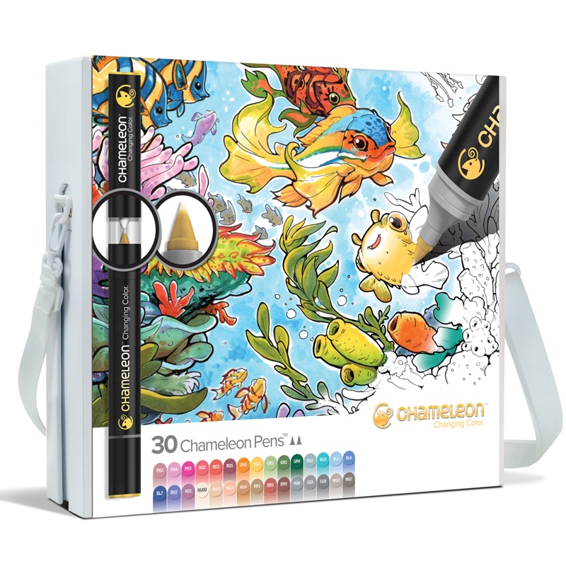 CHAMELEON Pen tónovací popisovač, 30ks