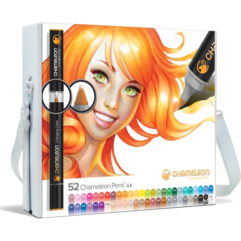 CHAMELEON Pen tónovací popisovač, 52ks