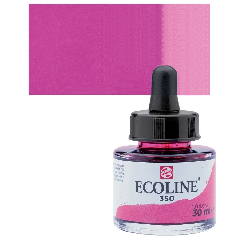 ROYAL TALENS Akvarelový ECOLINE Aquarell Ink 30ml, 350 fuchsia