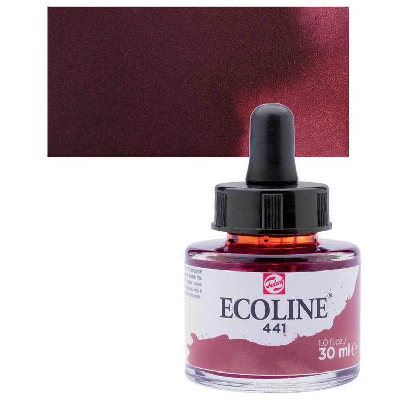 ROYAL TALENS Akvarelový ECOLINE Aquarell Ink 30ml, 441 mahogany