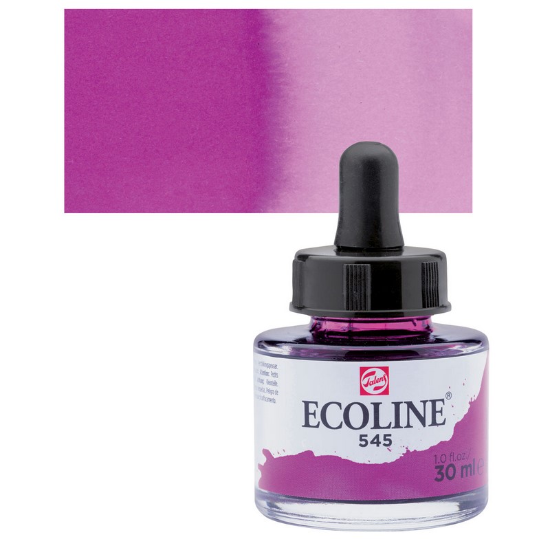 ROYAL TALENS Akvarelový ECOLINE Aquarell Ink 30ml, 545 red violet