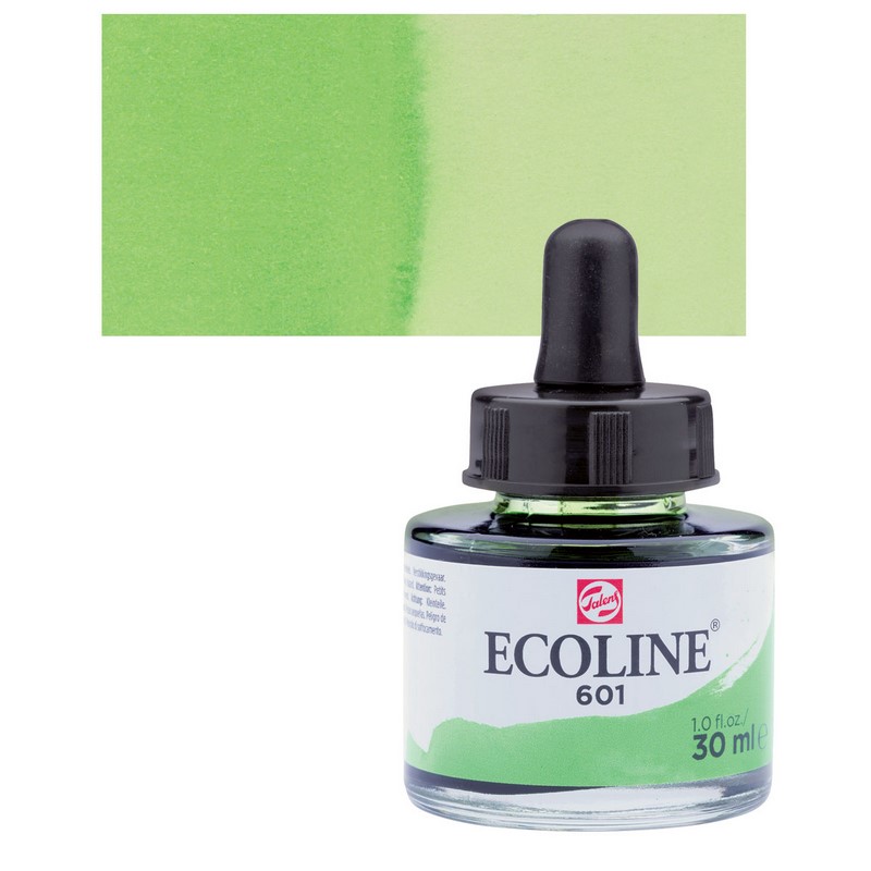 ROYAL TALENS Akvarelový ECOLINE Aquarell Ink 30ml, 601 light green