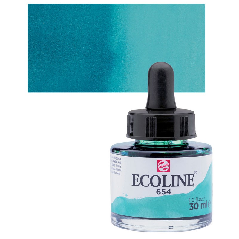 ROYAL TALENS Akvarelový ECOLINE Aquarell Ink 30ml, 654 fir green