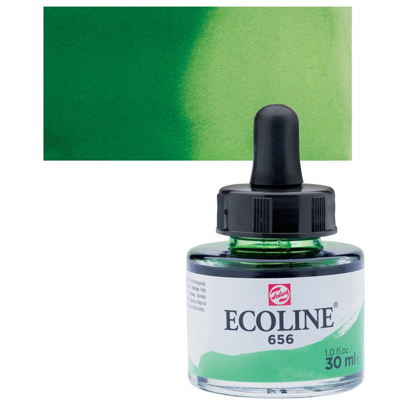 ROYAL TALENS Akvarelový ECOLINE Aquarell Ink 30ml, 656 forest green