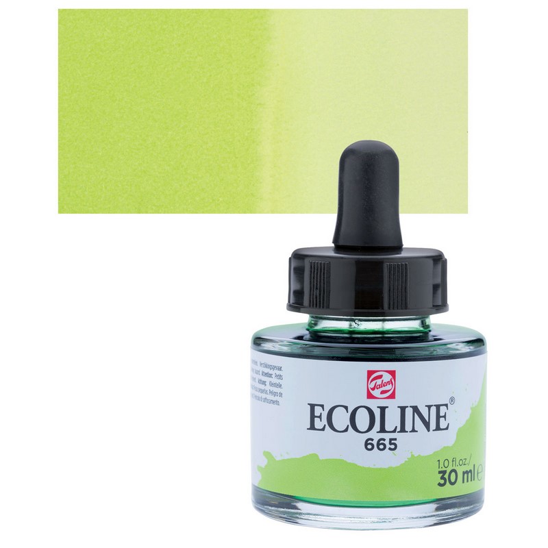 ROYAL TALENS Akvarelový ECOLINE Aquarell Ink 30ml, 665 spring green