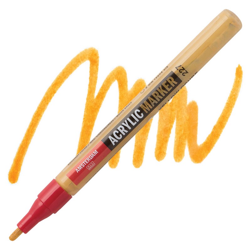 AMSTERDAM Acrylic Marker 2mm, 227 yellow ochre