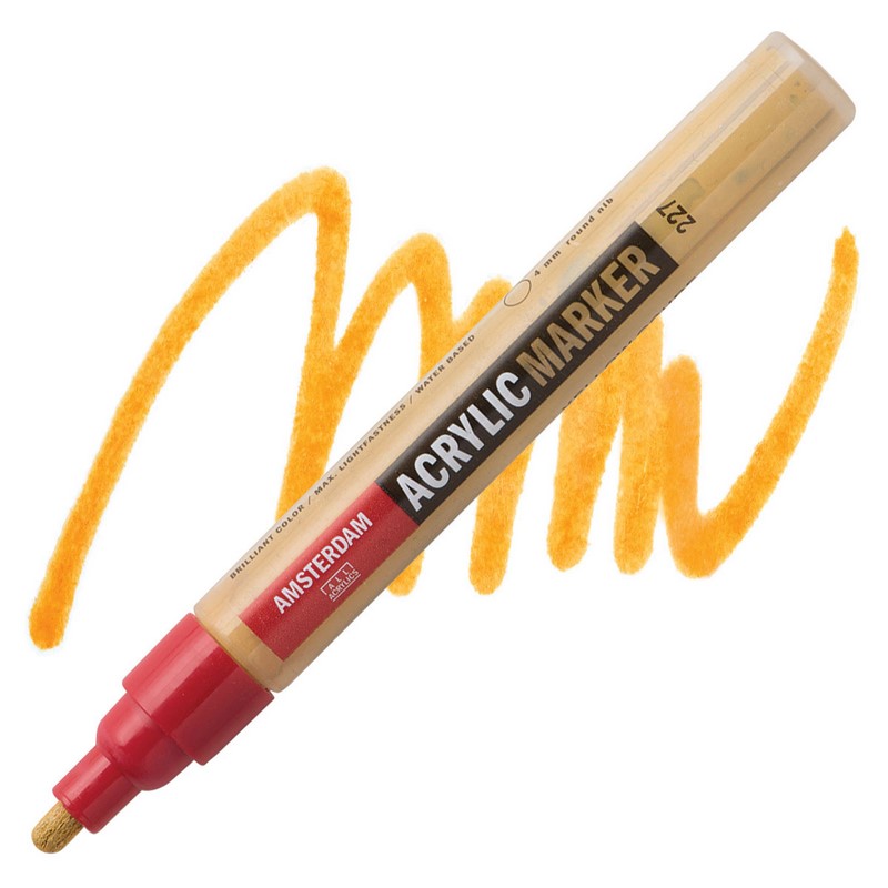 AMSTERDAM Acrylic Marker 4mm, 227 yellow ochre