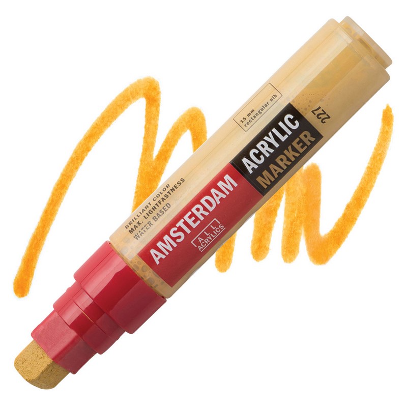 AMSTERDAM Acrylic Marker 15mm, 227 yellow ochre