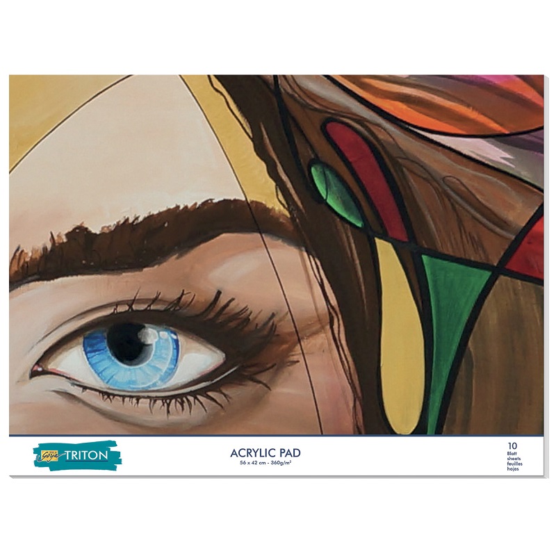 KREUL Blok SOLO GOYA pro akrylové barvy 42x56cm 360g, 10 listů