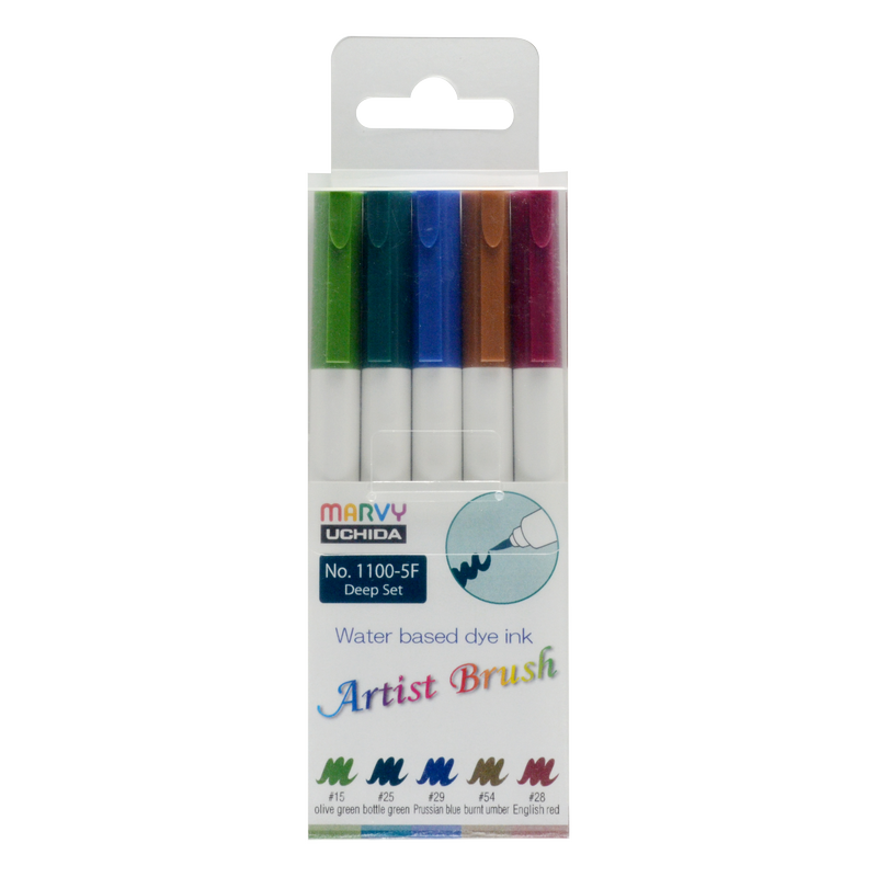 MARVY Artist Brush, sada 5ks Deep