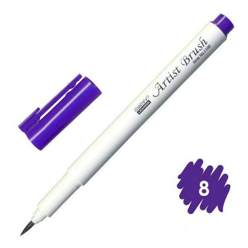 MARVY Artist Brush 8 VIOLET