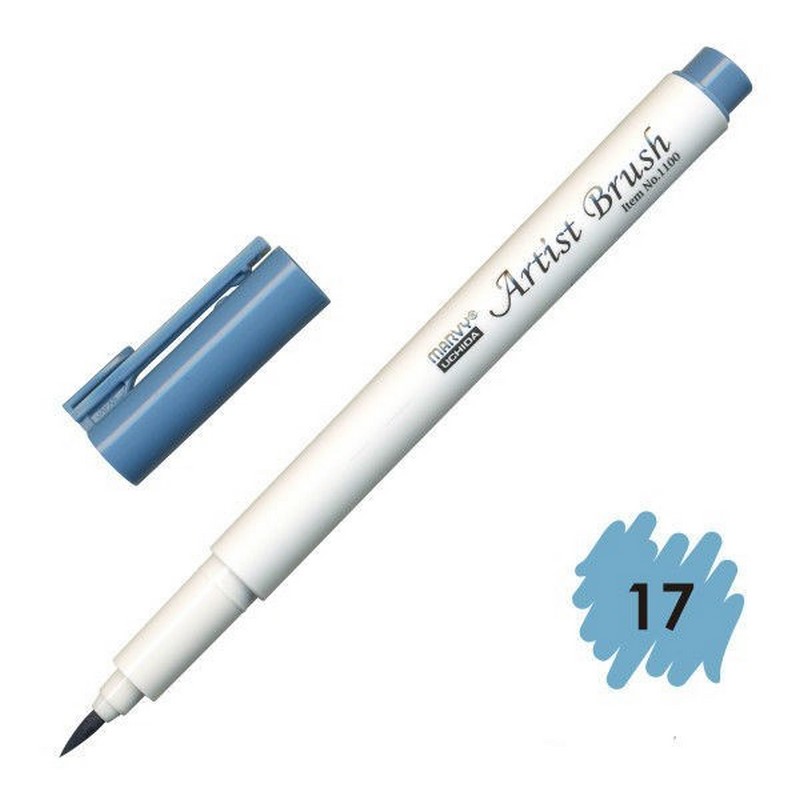 MARVY Artist Brush 17 STEEL BLUE