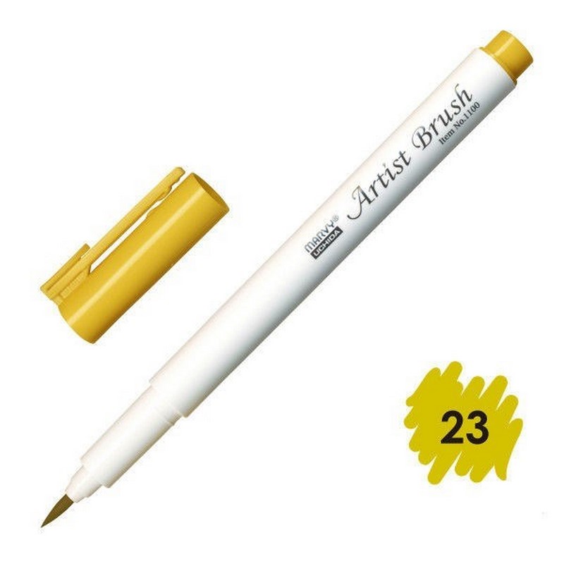 MARVY Artist Brush 23 GOLD OCHRE