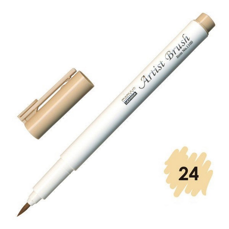 MARVY Artist Brush 24 BEIGE