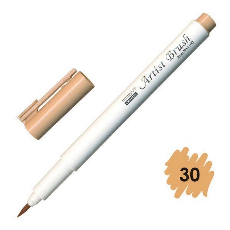 MARVY Artist Brush 30 ROSE WOOD
