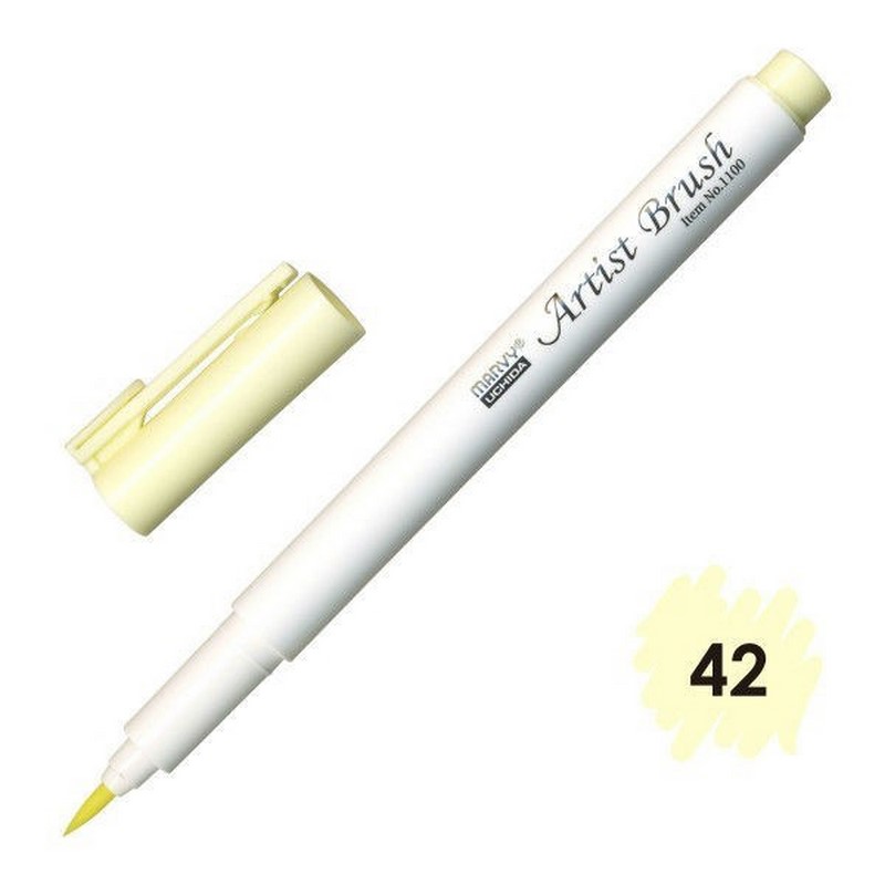 MARVY Artist Brush 42 CREAM YELLOW
