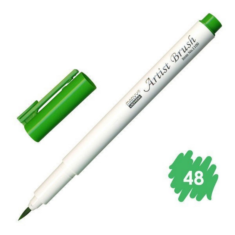 MARVY Artist Brush 48 LEAF GREEN