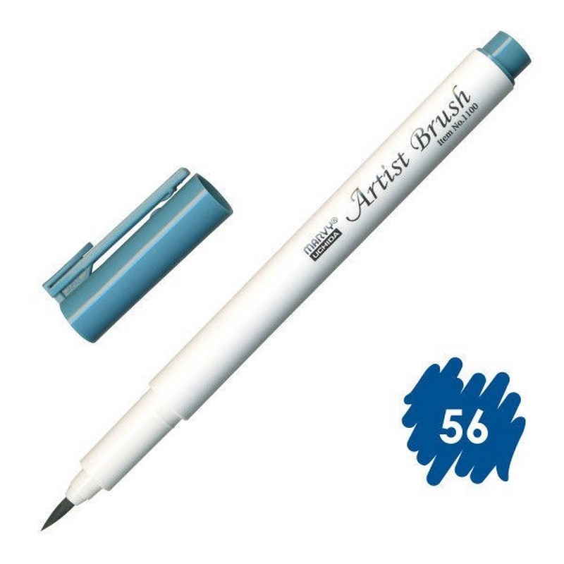 MARVY Artist Brush 56 DULL BLUE