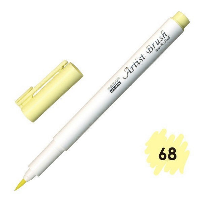 MARVY Artist Brush 68 DAFFODIL YELLOW