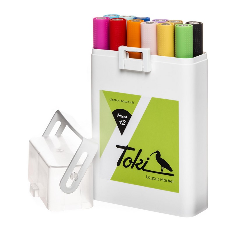 TOKI Marker sada 12ks, základní A