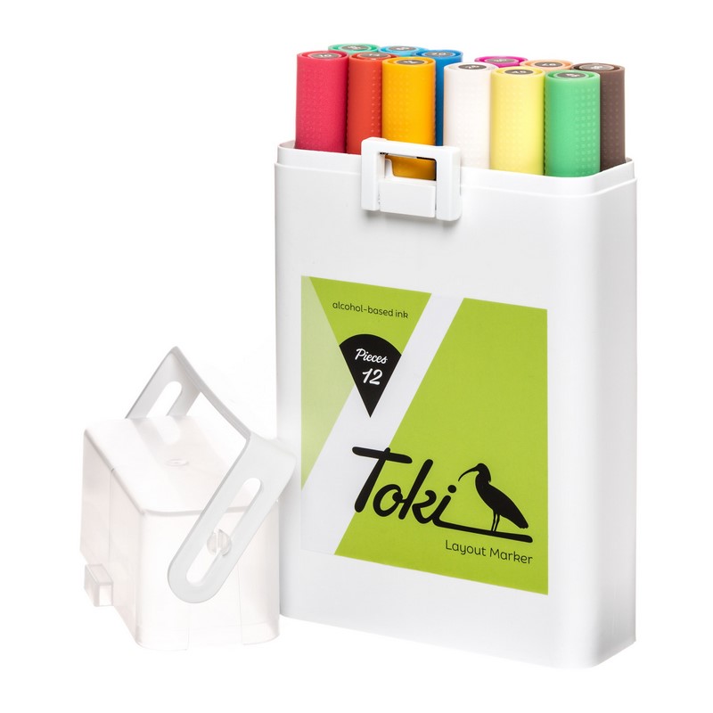 TOKI Marker sada 12ks, základní C