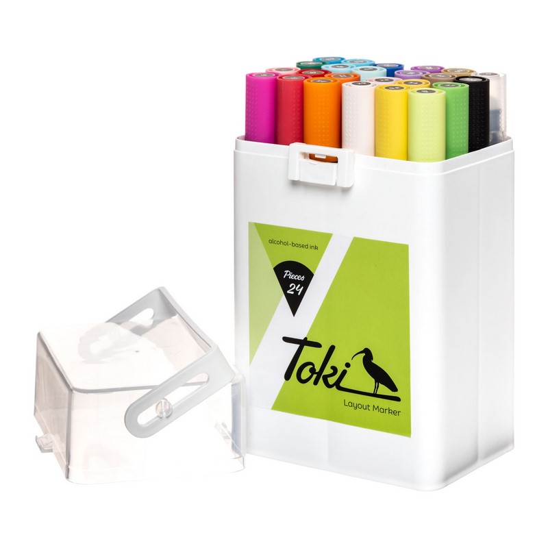 TOKI Marker sada 24ks, základní A