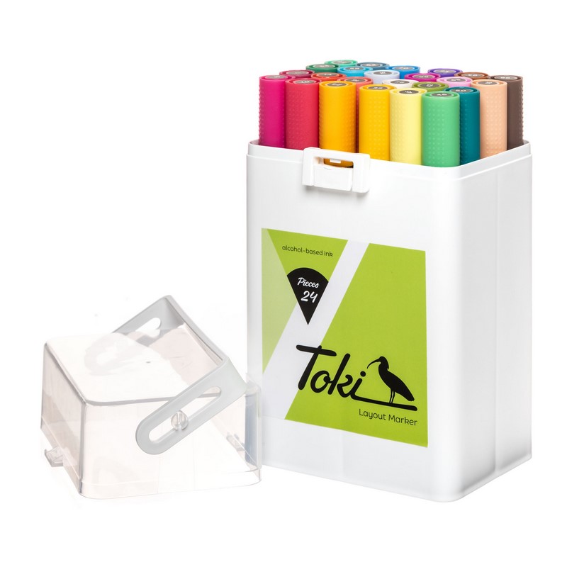 TOKI Marker sada 24ks, základní B