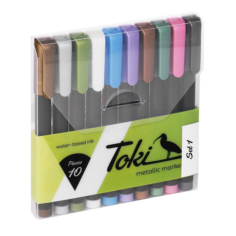 TOKI Metallic Marker, 10ks