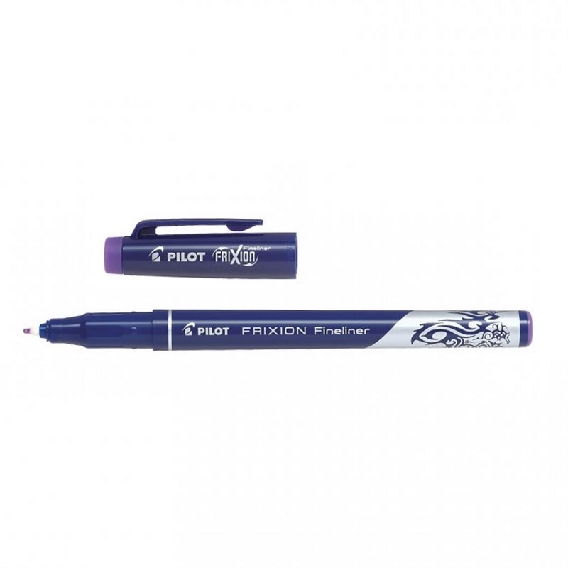 PILOT gumovací FriXion Fineliner 0,45mm, fialový