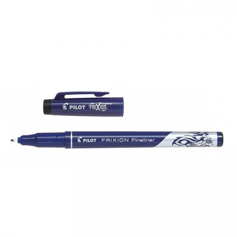 PILOT gumovací FriXion Fineliner 0,45mm, černý