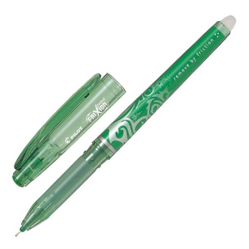 Gumovací pero PILOT FriXion Point, zelené
