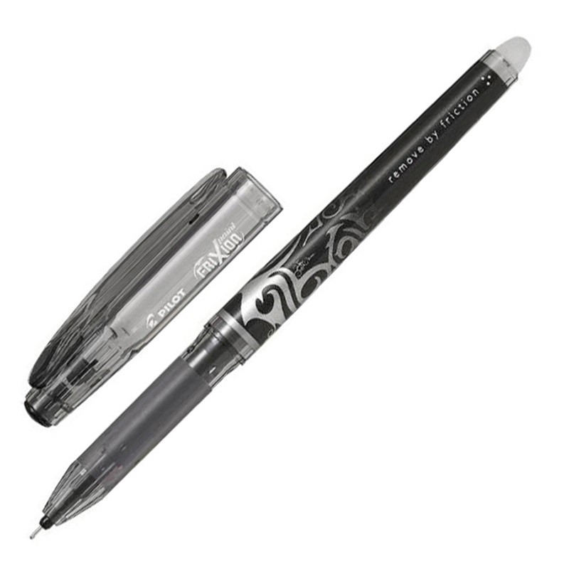 Gumovací pero PILOT FriXion Point, černé