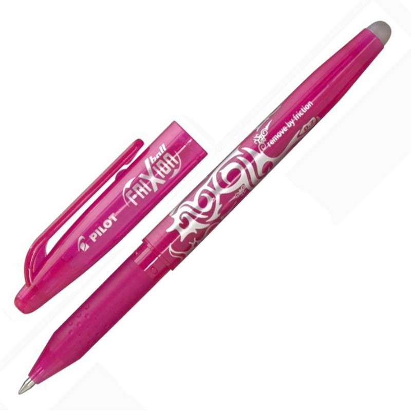 Gumovací pero PILOT FriXion 07, růžové