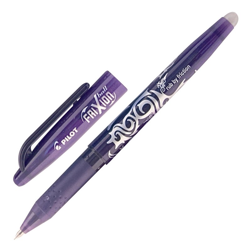 Gumovací pero PILOT FriXion 07, fialové