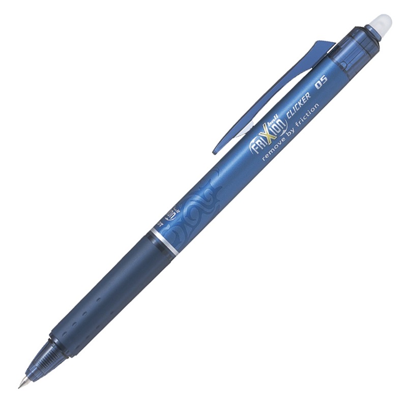 PILOT gumovací FriXion Clicker 05, modrý tmavý