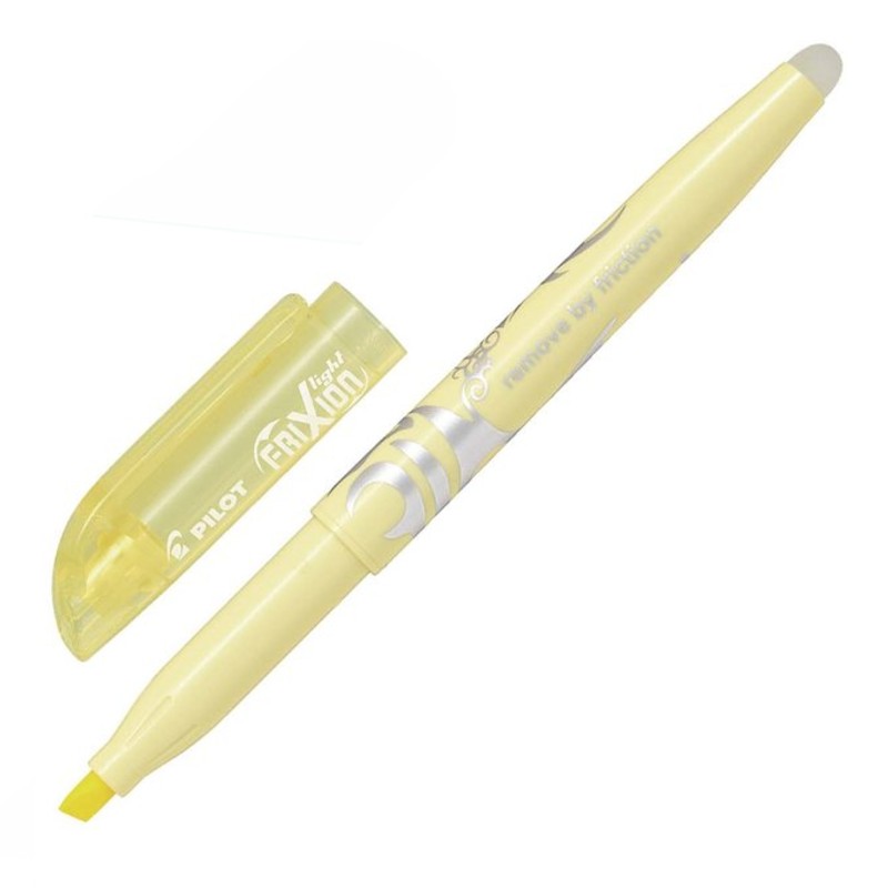 PILOT gumovací zvýrazňovač FriXion Light Soft, pastelový žlutý