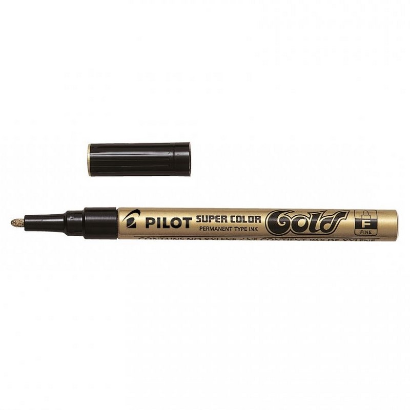 PILOT lakový Super Color Fine, zlatý