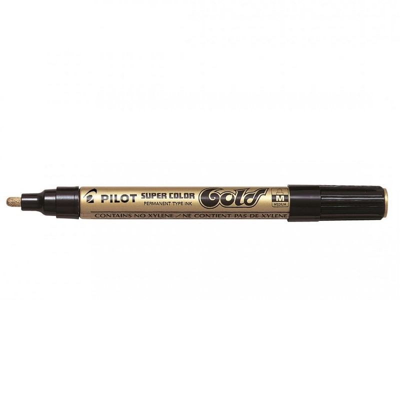 PILOT lakový Super Color Medium, zlatý