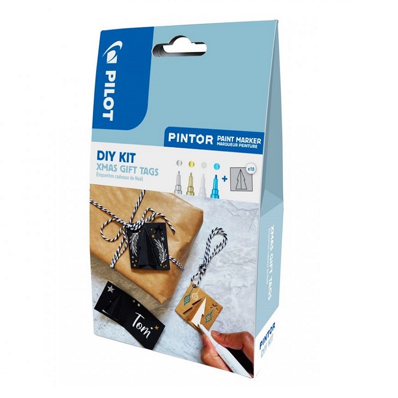 PILOT Pintor akrylová sada DIY KIT, visačky na dárky